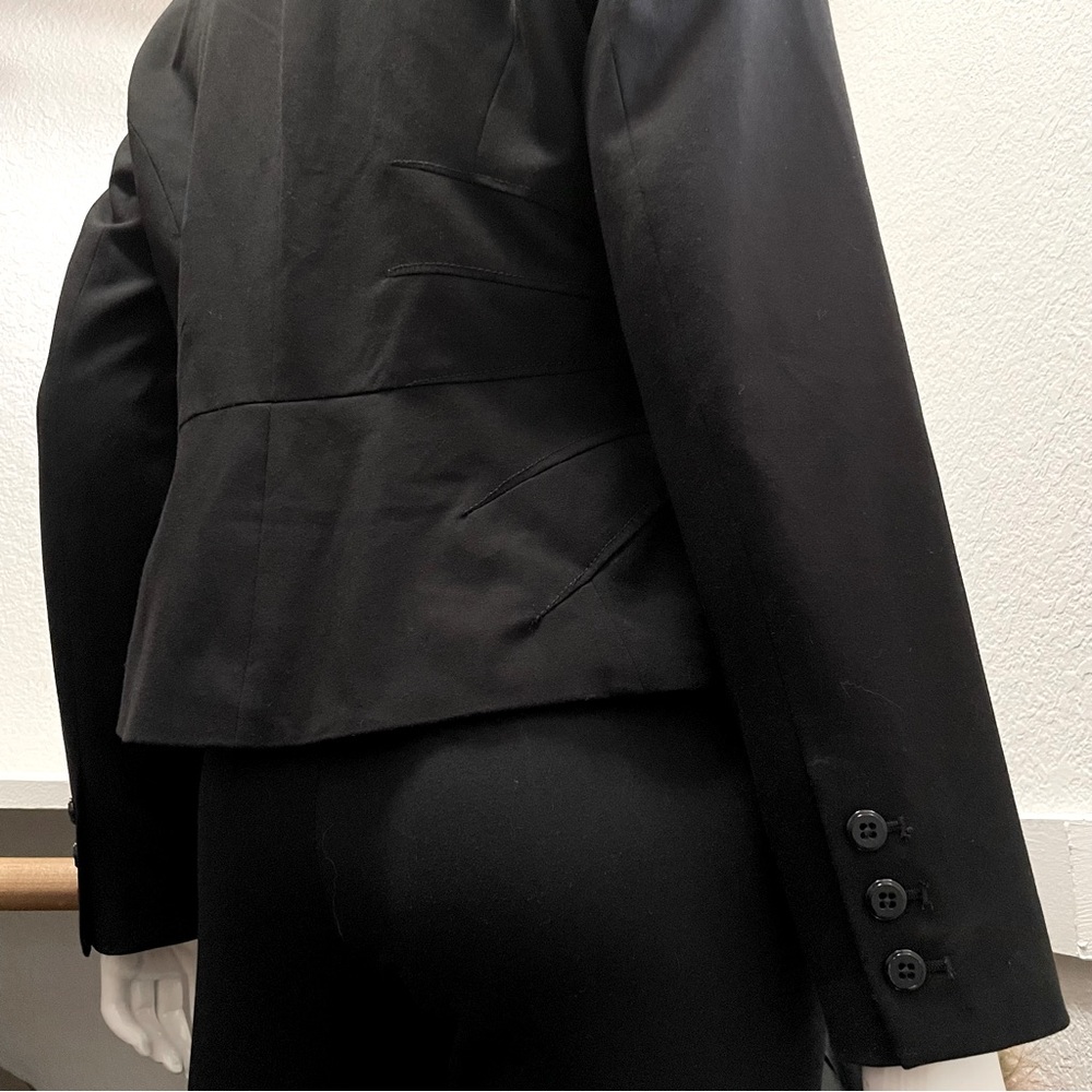 Whbm Seasonless Dart-Panel Single Button Stretch … - image 7